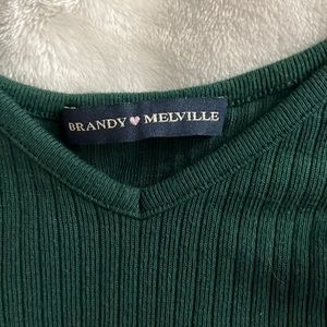 Green Brandy Melville Skylar Tank